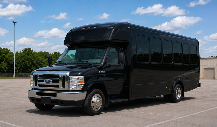 20-passenger minibus for charter in Tampa, FL