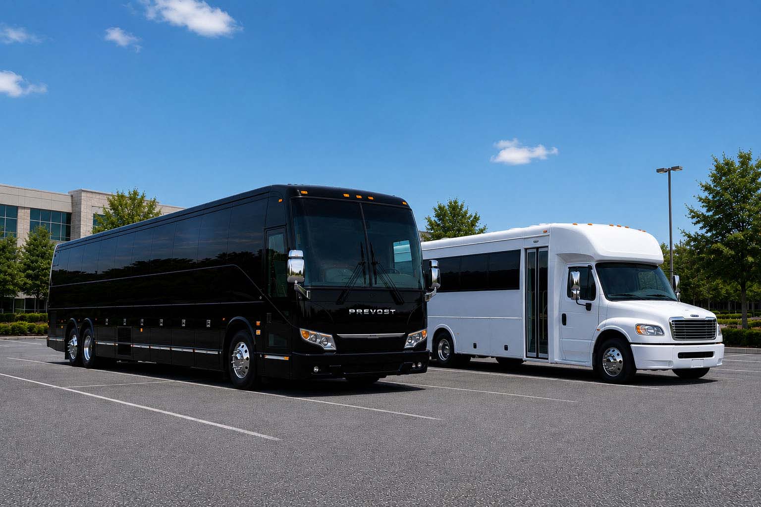 Shuttle bus rental in Tampa, FL